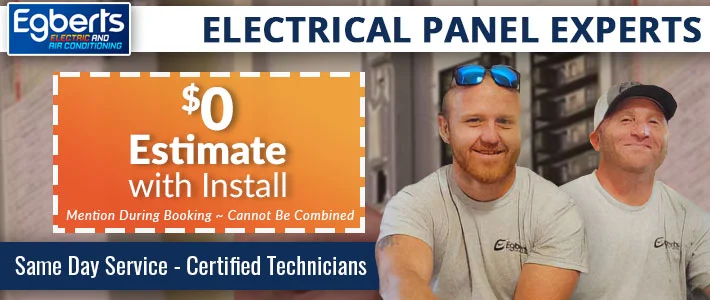 central florida Panel Install  Egbert's Electric & Air Conditioning